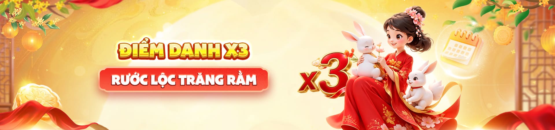 MB66 đêm trăng điểm danh x3 điểm thưởng
